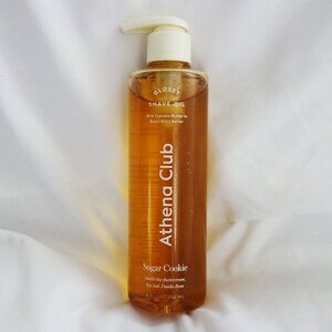 Athena Club Sugar Cookie Shaving Oil 8oz NEW!